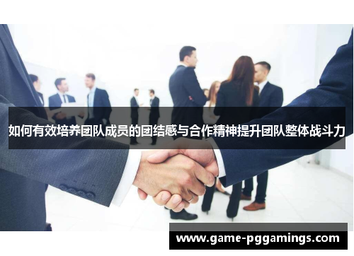 如何有效培养团队成员的团结感与合作精神提升团队整体战斗力 如何有效培养团队成员的团结感与合作精神提升团队整体战斗力